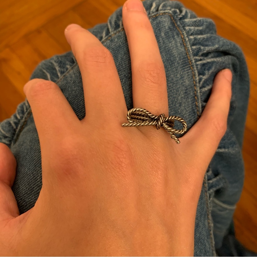 pewter marc jacobs ring